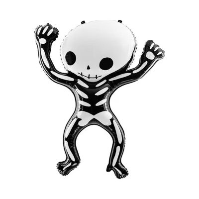 Halloween pro děti  -  Obří balónek fóliový Kostra