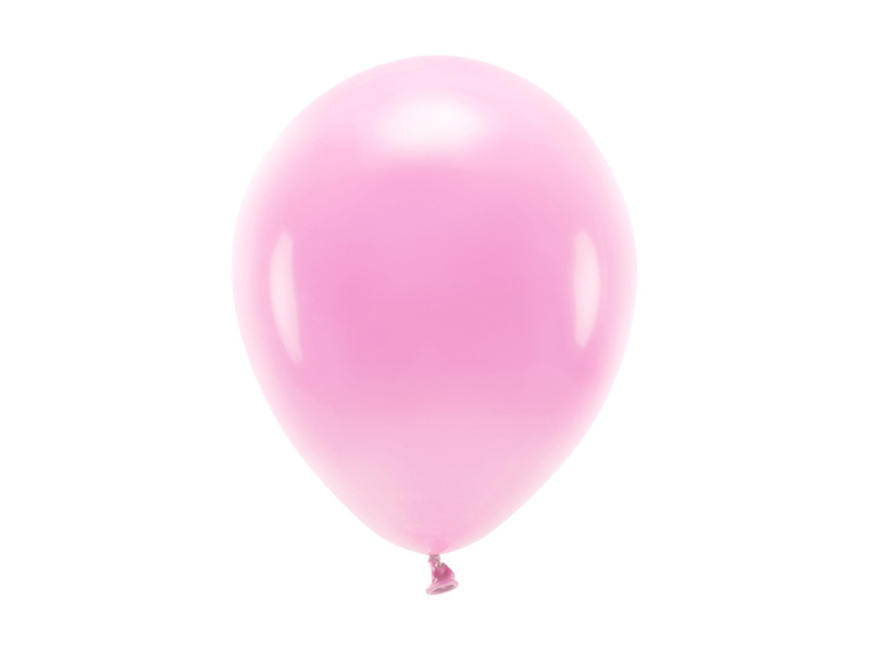 PartyDeco EKO balónek pastelový RŮŽOVÝ, 26 cm, 100 ks