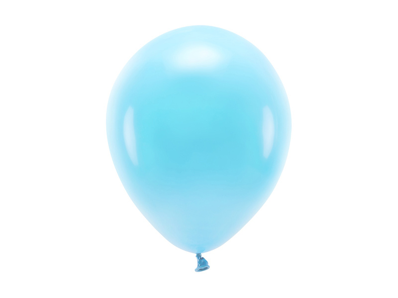 PartyDeco EKO balónek pastelový SVĚTLE MODRÝ, 26 cm, 100 ks