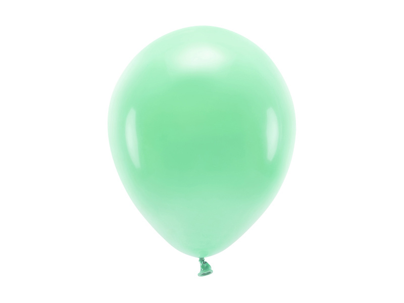 PartyDeco EKO balónek pastelový MINTOVÝ, 26 cm, 100 ks