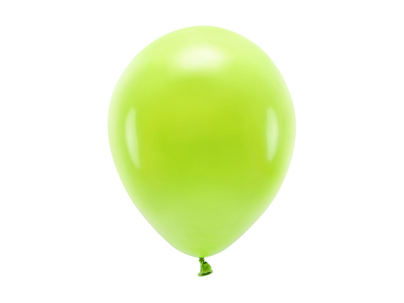 PartyDeco EKO balónek pastelový JABLÍČKOVÝ, 26 cm, 100 ks