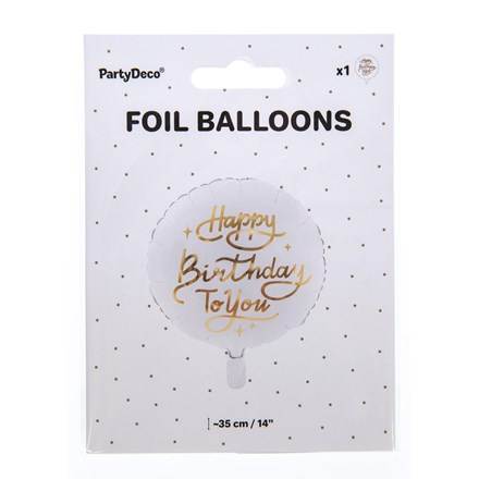 Fóliový balónek Happy Birthday To You Albi