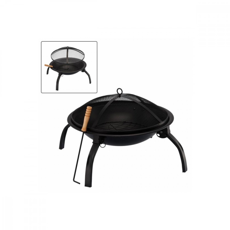 Garden Line Zahradní ohniště 56cm s poklopem