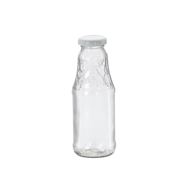 Skleněná láhev 330 ml s uzávěrem 38 mm pro šťávy a sirupy