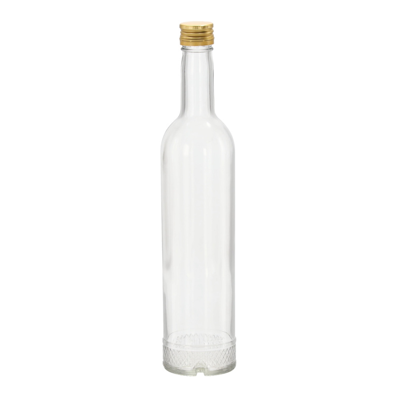 Skleněná láhev Krysztal 500 ml se šroubovacím uzávěrem