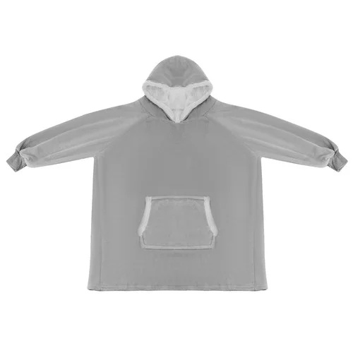 Televizní mikina s kapucí Ruhhy XXL - šedá