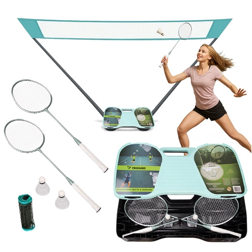 Sada na badminton v kufříku Trizand