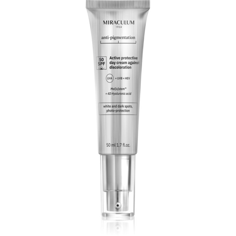Miraculum Anti- Pigmentation SPF 50 ochranný denní krém proti pigmentovým skvrnám SPF 50 50 ml