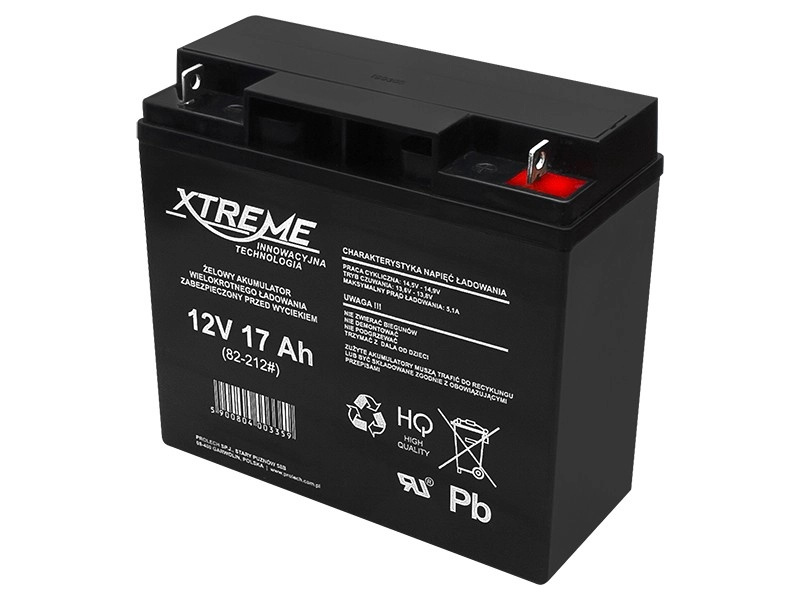 Gelová baterie 12V 17Ah XTREME