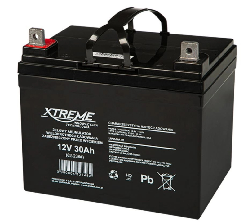 Gelová baterie 12V 30Ah XTREME