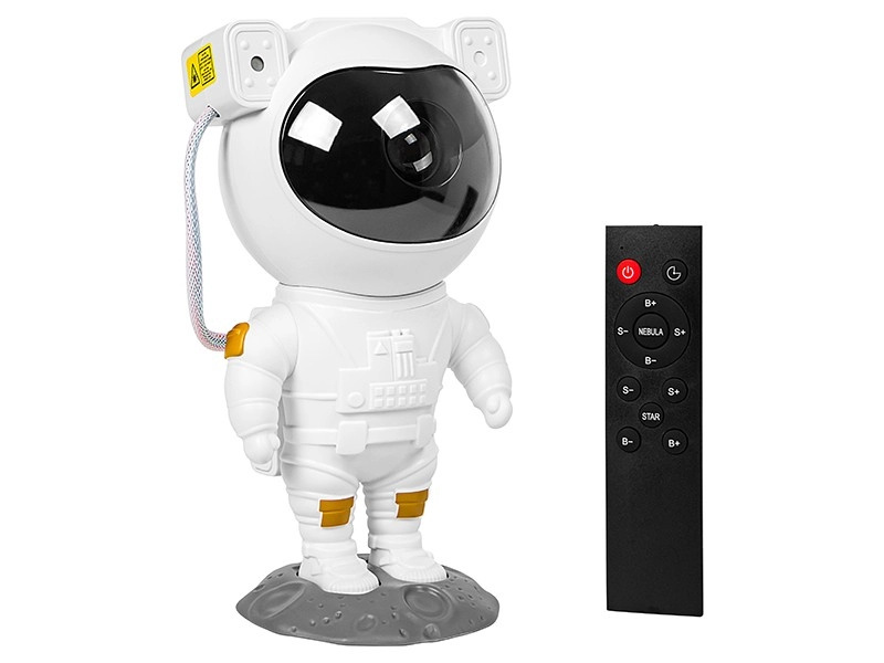 Noční lampa s hvězdným projektorem Astronaut SKYSHOW