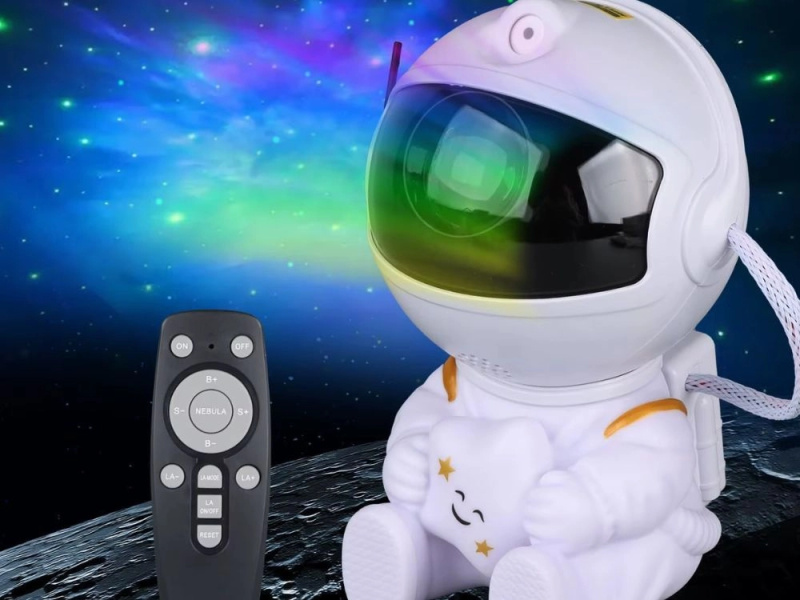 Astronaut projektor noční svítidlo LED