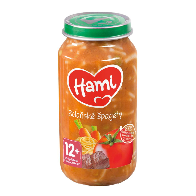 HAMI Boloňské špagety od 10.měsíce 250 g