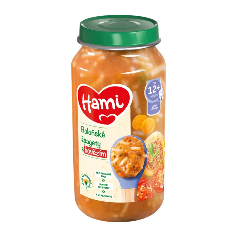 HAMI Boloňské špagety od 10.měsíce 250 g