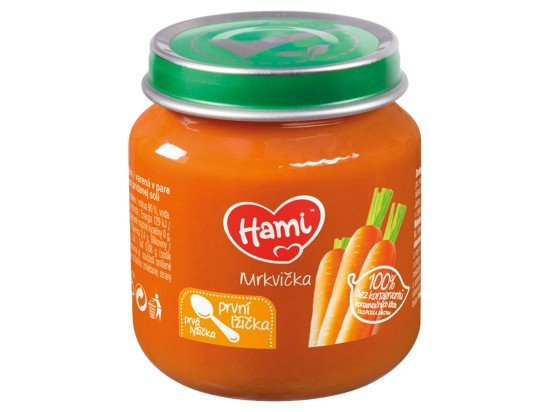 HAMI První lžička Mrkvička od 4.měsíce 125 g
