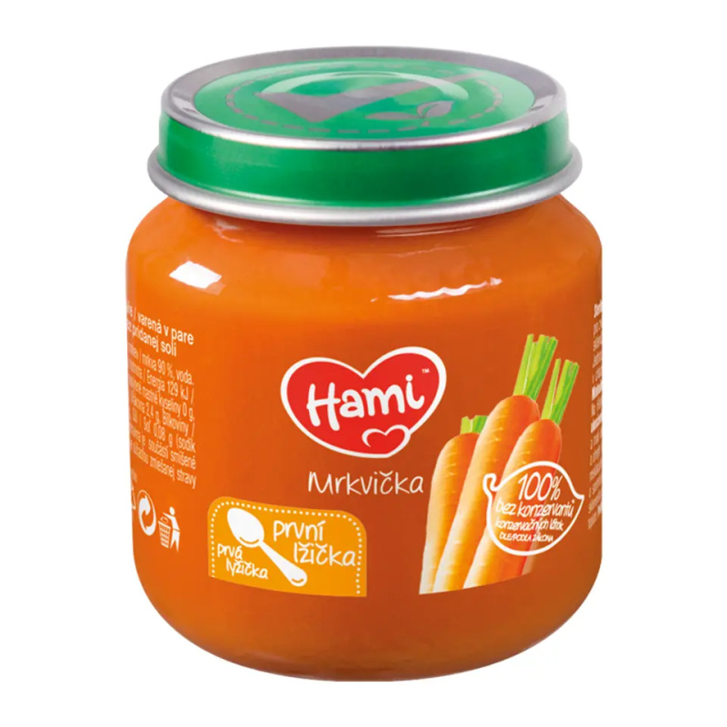 HAMI První lžička Mrkvička od 4.měsíce 125 g