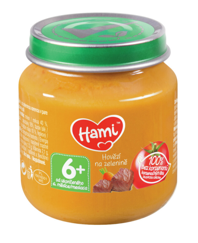 Hami Příkrm hovězí na zelenině