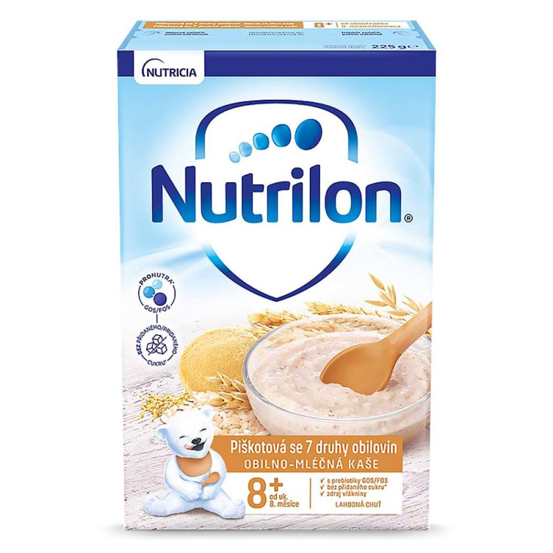 Nutrilon Pronutra Piškotová kaše se 7 druhy obilovin
