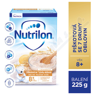 Nutrilon Pronutra Piškotová kaše se 7 druhy obilovin