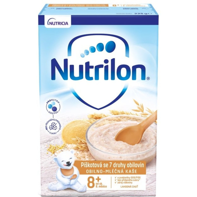 Nutrilon Pronutra Piškotová kaše se 7 druhy obilovin