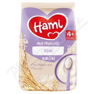 Hami Nemléčná kaše rýžová 170 g