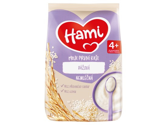 Hami Nemléčná kaše rýžová 170 g