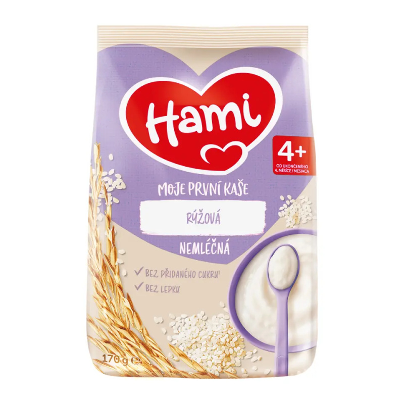 Hami Nemléčná kaše rýžová 170 g