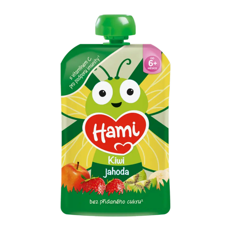 HAMI Kapsička kiwi jahoda 6m+ 100 g