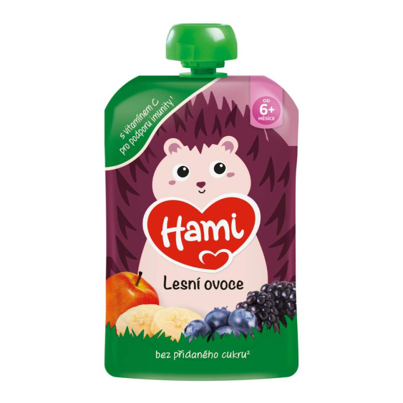 HAMI Kapsička smoothie lesní ovoce 6m+ 100 g