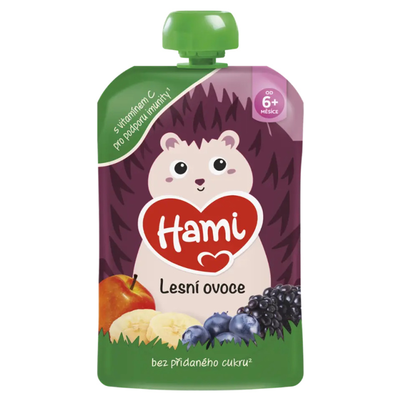 HAMI Kapsička smoothie lesní ovoce 6m+ 100 g