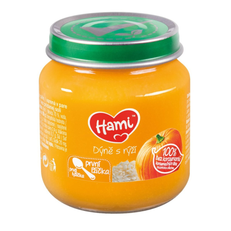 Hami Příkrm dýně s rýží