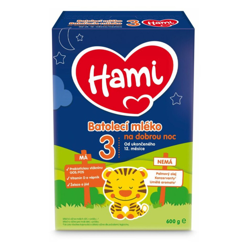 Hami 3 Batolecí mléko na dobrou noc