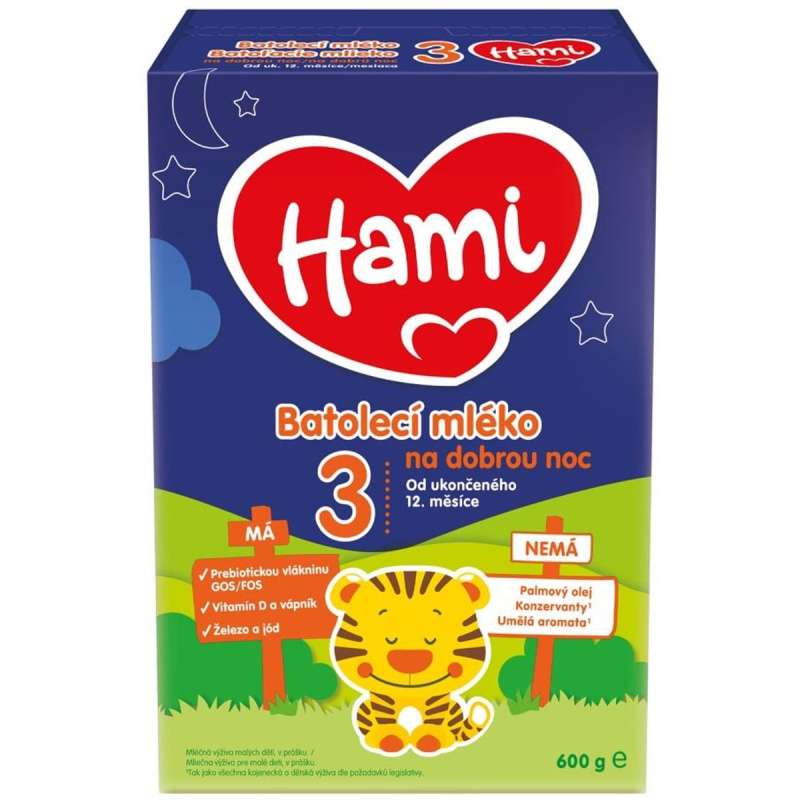 Hami 3 Batolecí mléko na dobrou noc