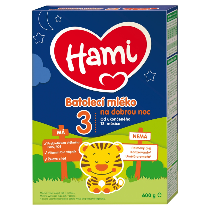 Hami 3 Na dobrou noc 5x600 g