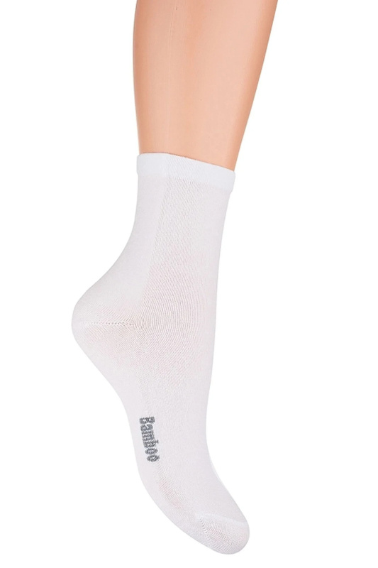 Dámské ponožky 24 white - Skarpol bílá 35/38