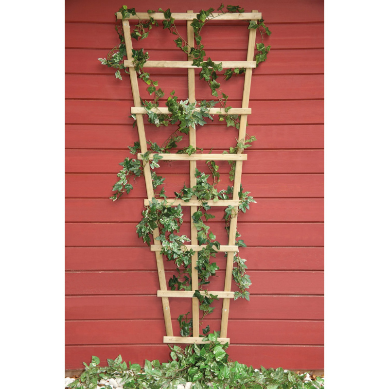 Laťková mříž lichoběžník 150 x 65 3,2 cm