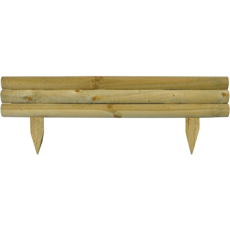 Mini laťkový plot pr. 5 cm, 14/30 x 80 cm