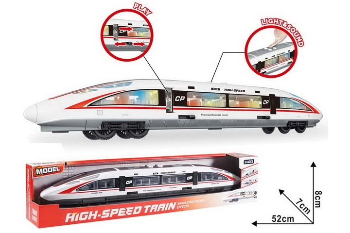 Dětský vláček Hi-SPEED se světlem a zvukem
