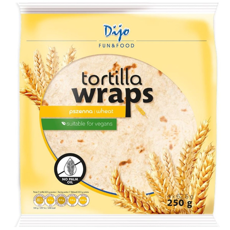 Dijo Tortilla wraps pšeničné 4 ks