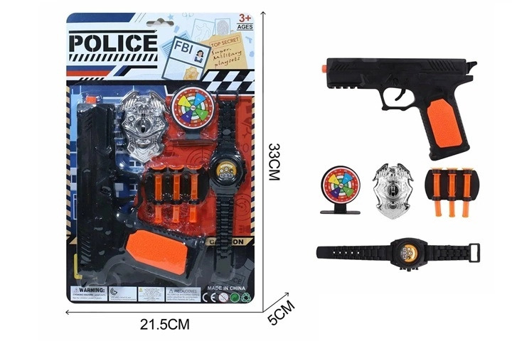 Policejní sada na blistru