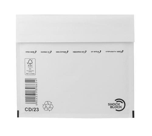 Bublinkové obálky CD, 10 ks 200 x 175 mm