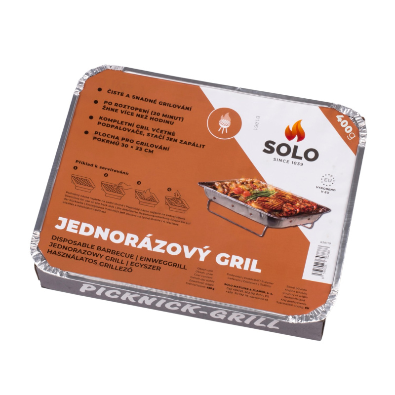 Solo Jednorázový gril