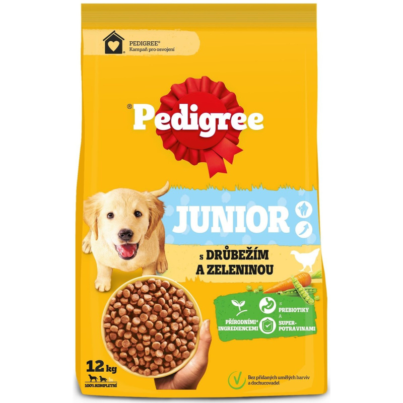 Pedigree Granule s drůbežím a zeleninou pro štěňata