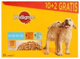 Pedigree kapsa Junior pack mix v želé  12x100g
