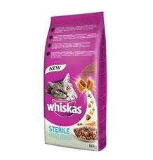 Whiskas Dry s kuřecím masem - STERILE 14 kg