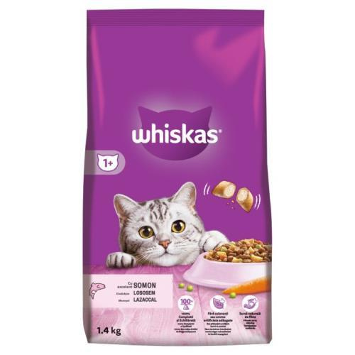 Whiskas Suché 1,4kg - Losos