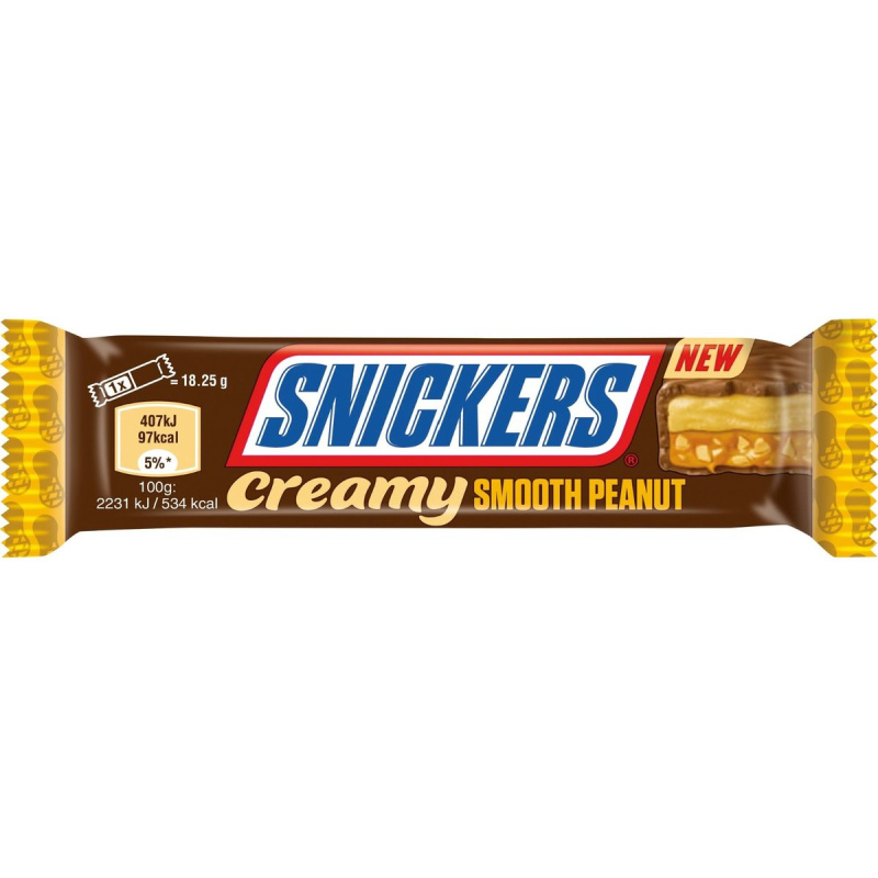 Snickers Creamy Smooth Peanut