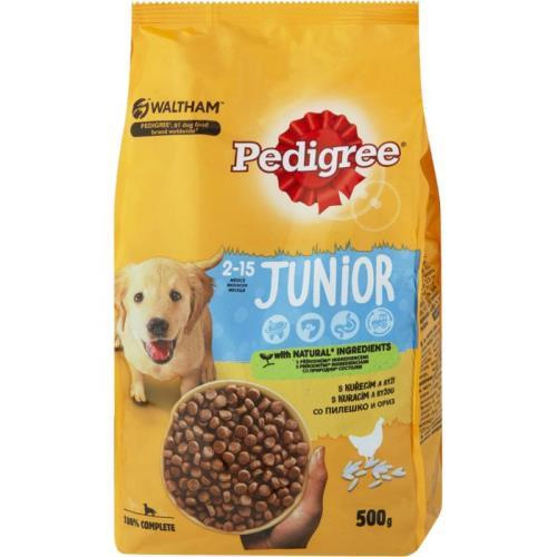Pedigree Granule pro psy JUNIOR s kuřecím a rýží 500 g