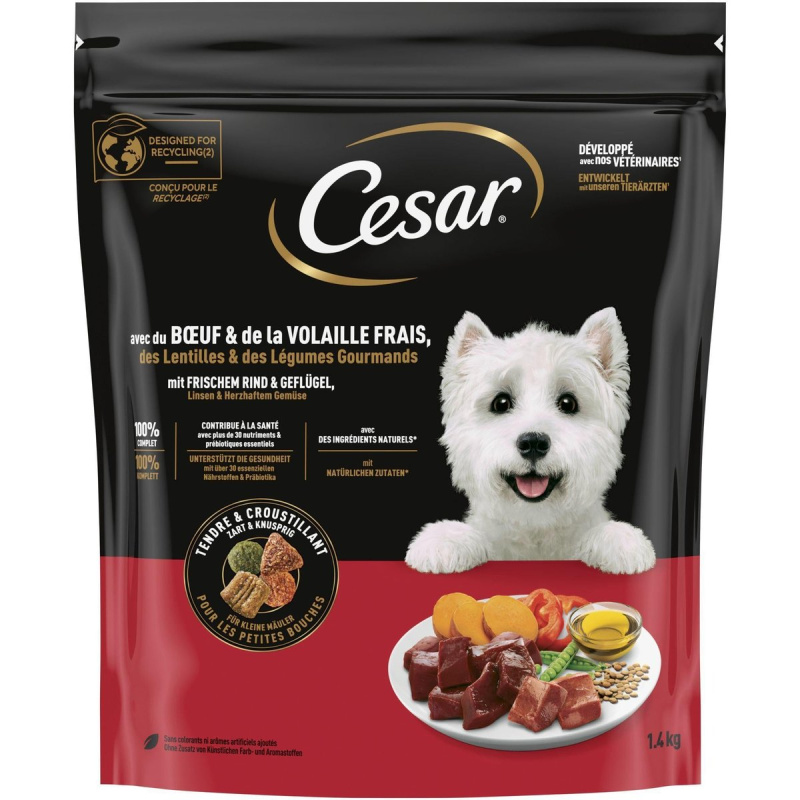 Cesar Granule pro psy hovězí a drůbeží