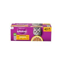 Whiskas kapsa Core drůbeží výběr v želé  40x85g
